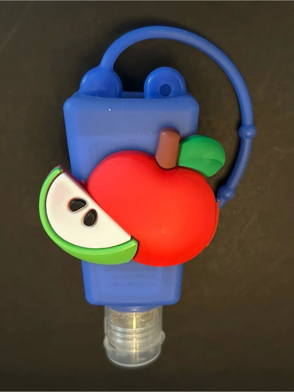 Kids Assortment of (6) Fruit Themed Scented Hand Sanitizer Gel in Silicone Cases